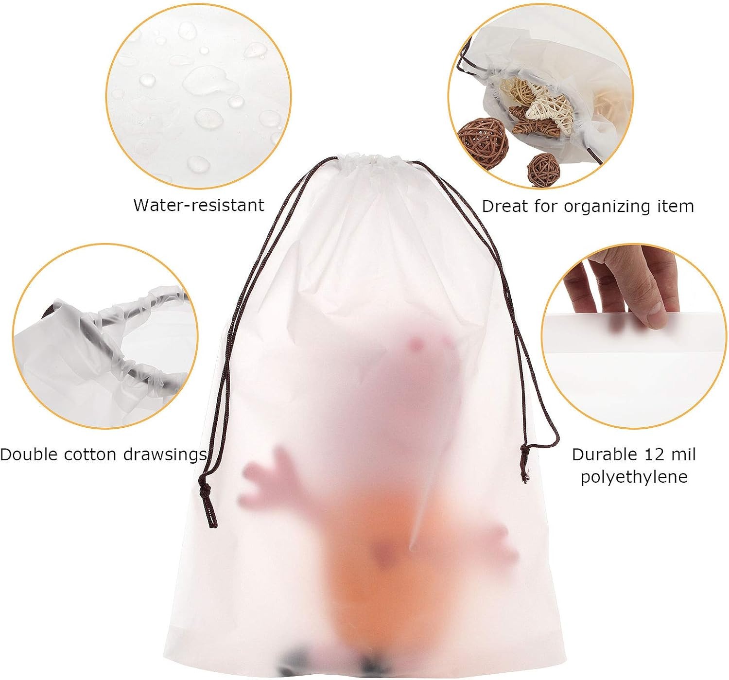 10 Pcs Shoe Bags For Travel Wa - огляд і ціна Multi Pack Underwear