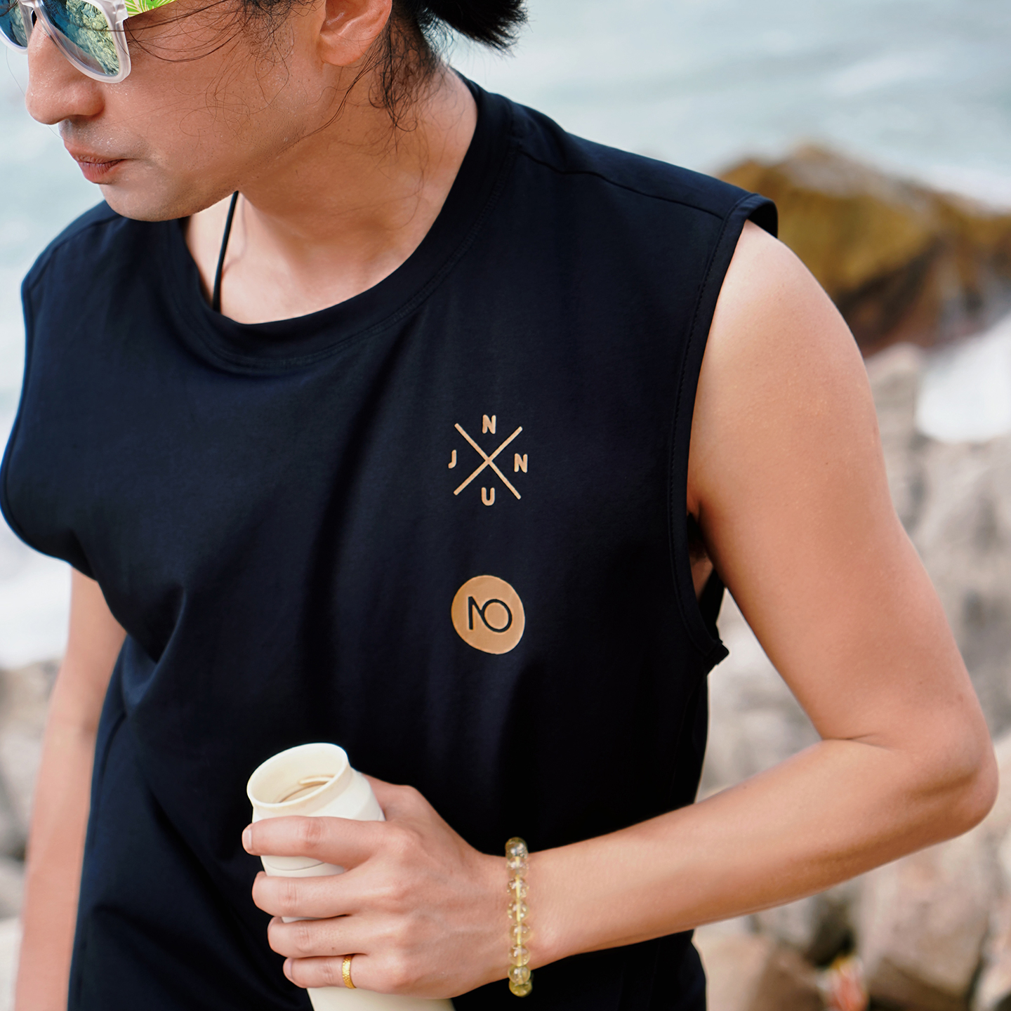 Nu-June Running Vest Unisex Un - огляд і ціна Sleeveless Undershirt