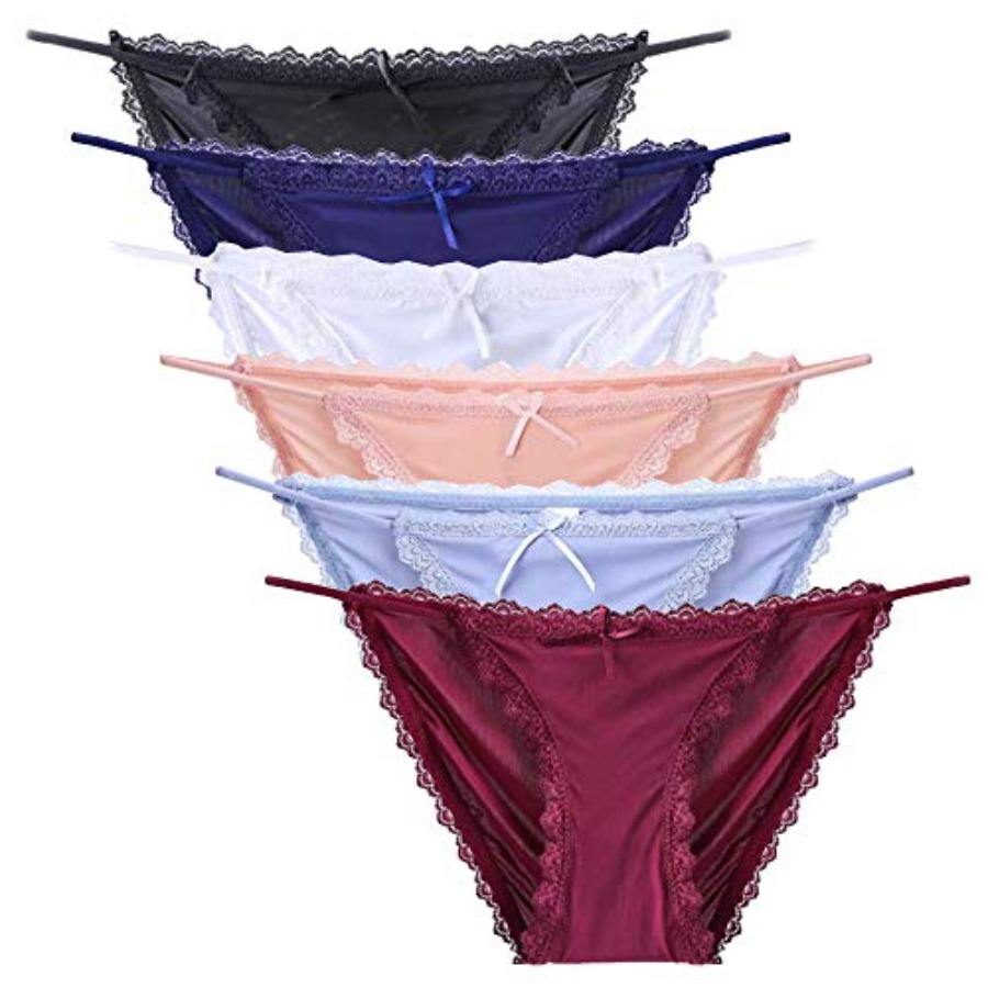 Nightaste Women Sexy Lace Silk - огляд і ціна Multi Pack Underwear