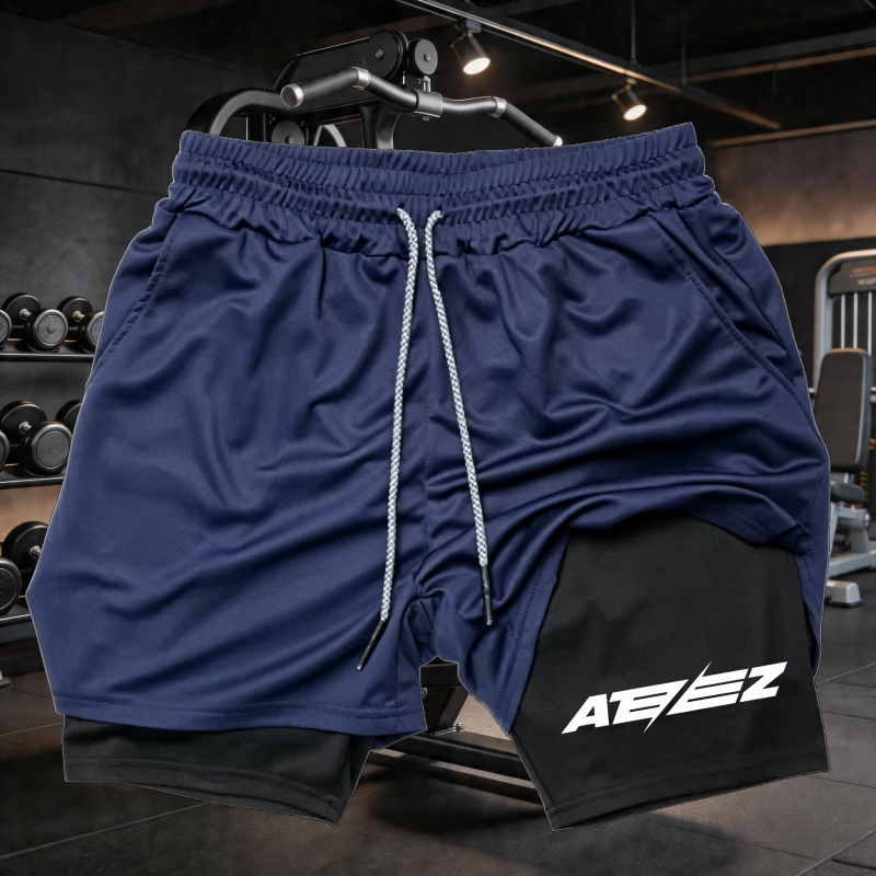 Cross Print 2 in 1 Workout Run - огляд і ціна Compression Shorts Athletes