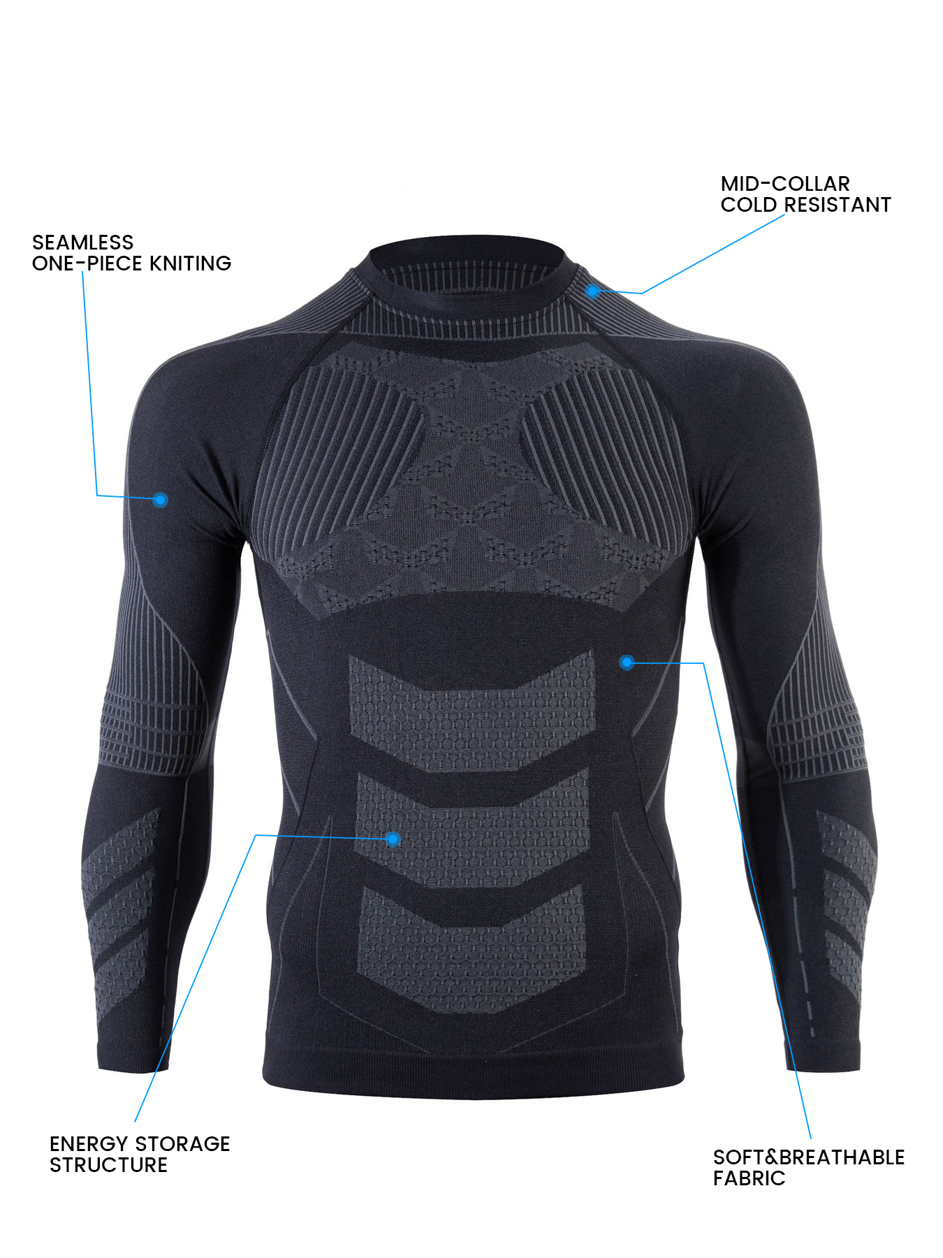 Thermal Underwear Men Female U - огляд і ціна Thermal Long John