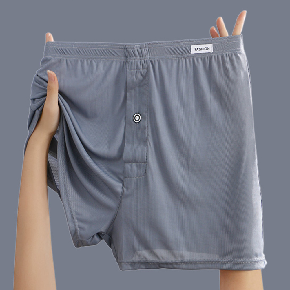 Men Solid Color Boxers Panties - огляд і ціна Boxer Shorts Modal