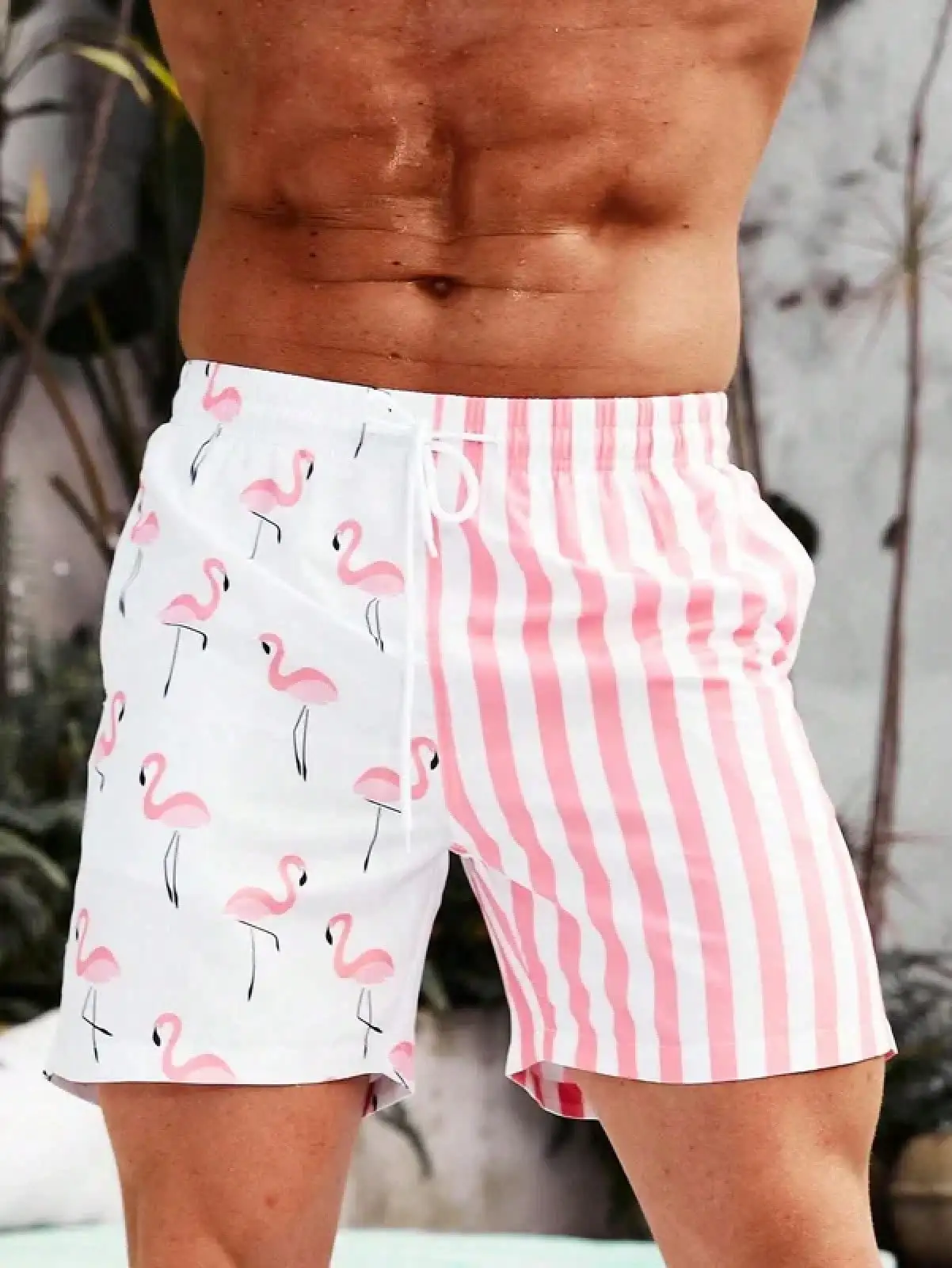 Men's Beach Shorts Summer Fash - огляд і ціна Bamboo Fiber Trunk