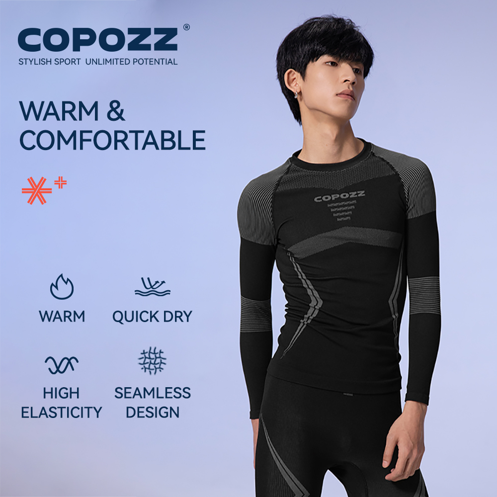 COPOZZ Winter Ski Thermal Unde - огляд і ціна Quick Dry Underwear
