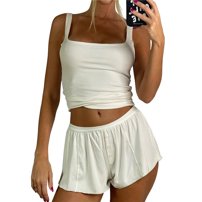 FX-Women Summer Lounge Set Rib - огляд і ціна Tank Top Ribbed