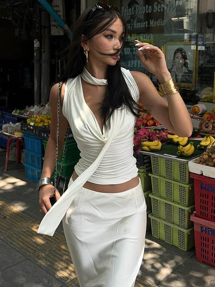 Solid Tank Summer New Women Se - огляд і ціна Tank Top Ribbed