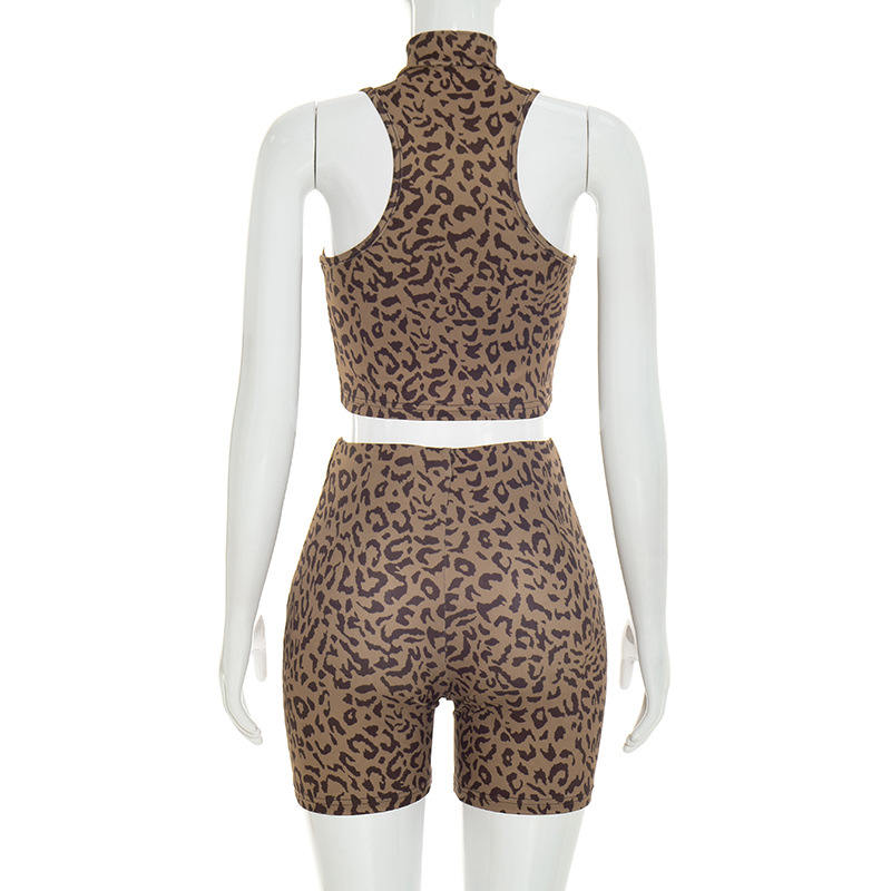 Ribbed Slim Leopard Print 2 Pi - огляд і ціна Tank Top Ribbed
