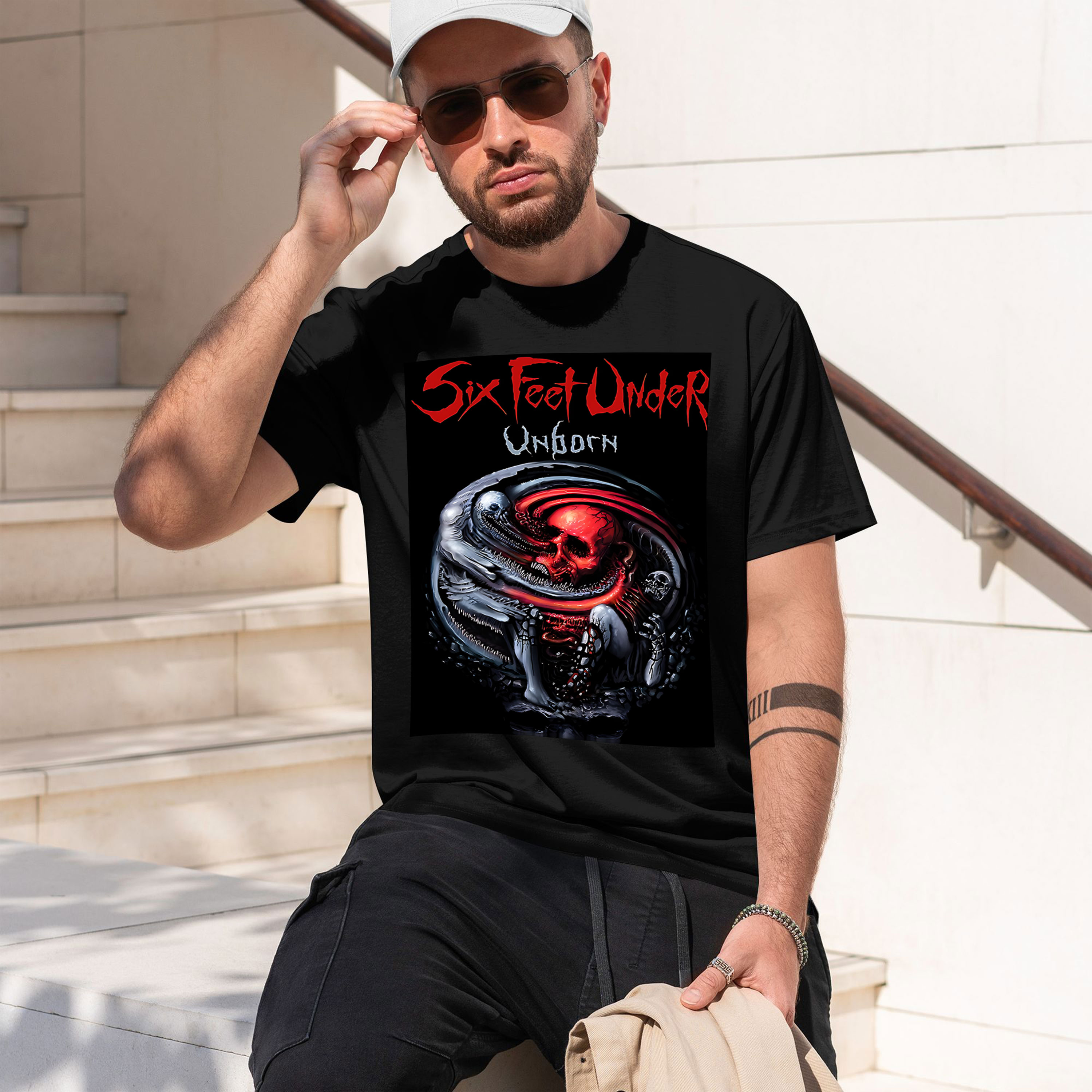Six Feet Under – Unborn back 2 - огляд і ціна Undershirt Crew Neck