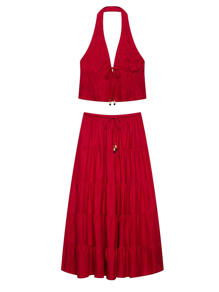 HH 2026 Summer Women's Red Hal - огляд і ціна Suspender Tank Top