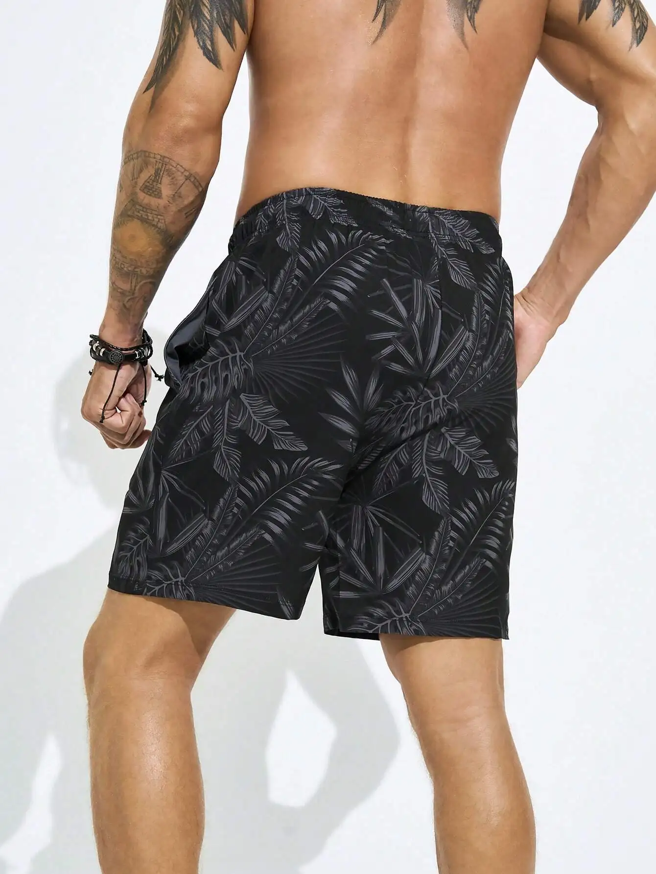 Men's Casual Printed Drawstrin - огляд і ціна Bamboo Fiber Trunk