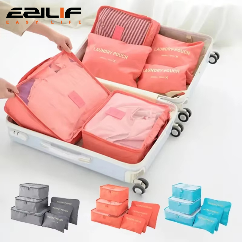 6pcs Travel Luggage Packing Cu - огляд і ціна Multi Pack Underwear