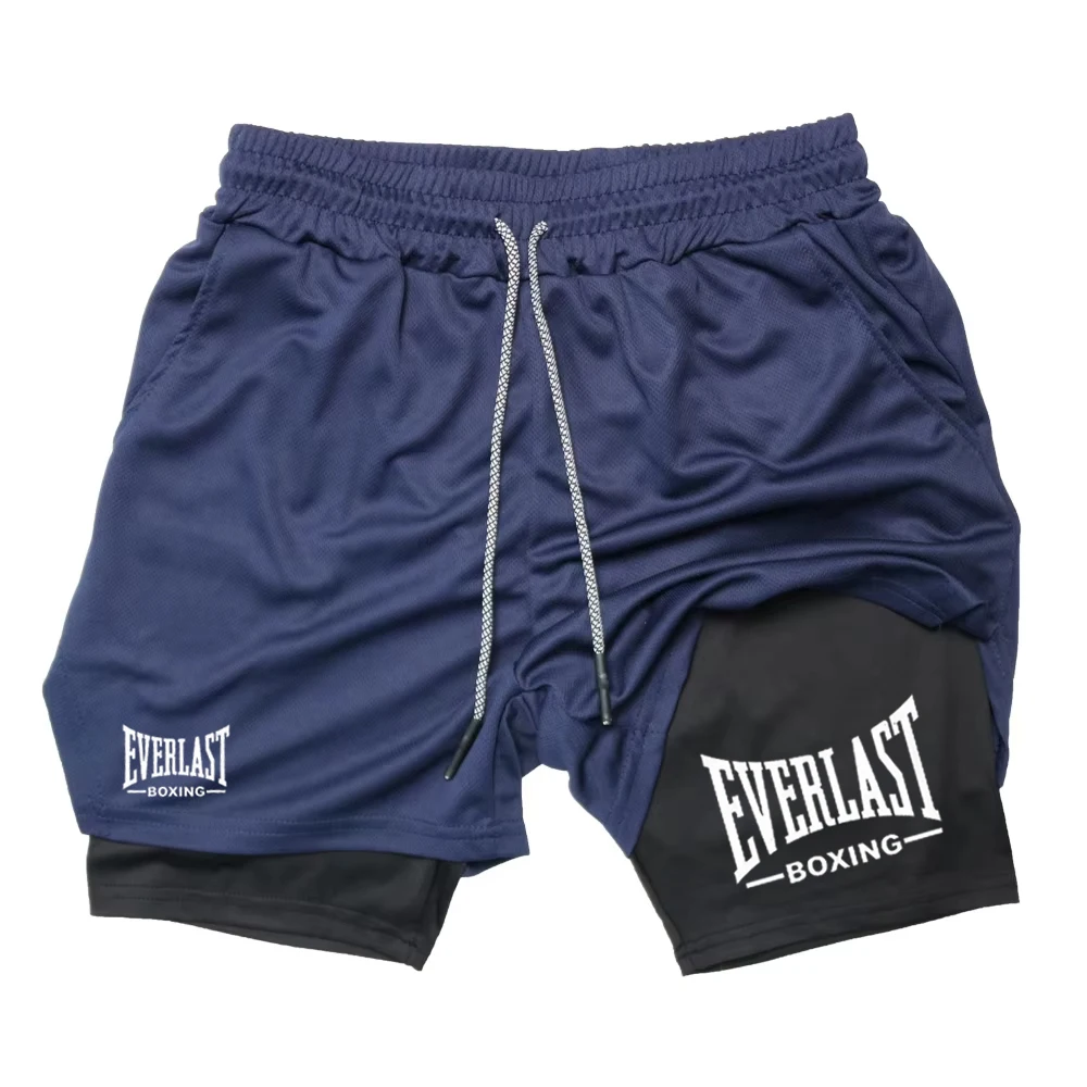 Men's 2-in-1 Double Layer Athl - огляд і ціна Compression Shorts Athletes