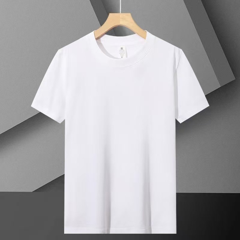 Men Crewneck Solid T Shirt Sum - огляд і ціна Undershirt Crew Neck