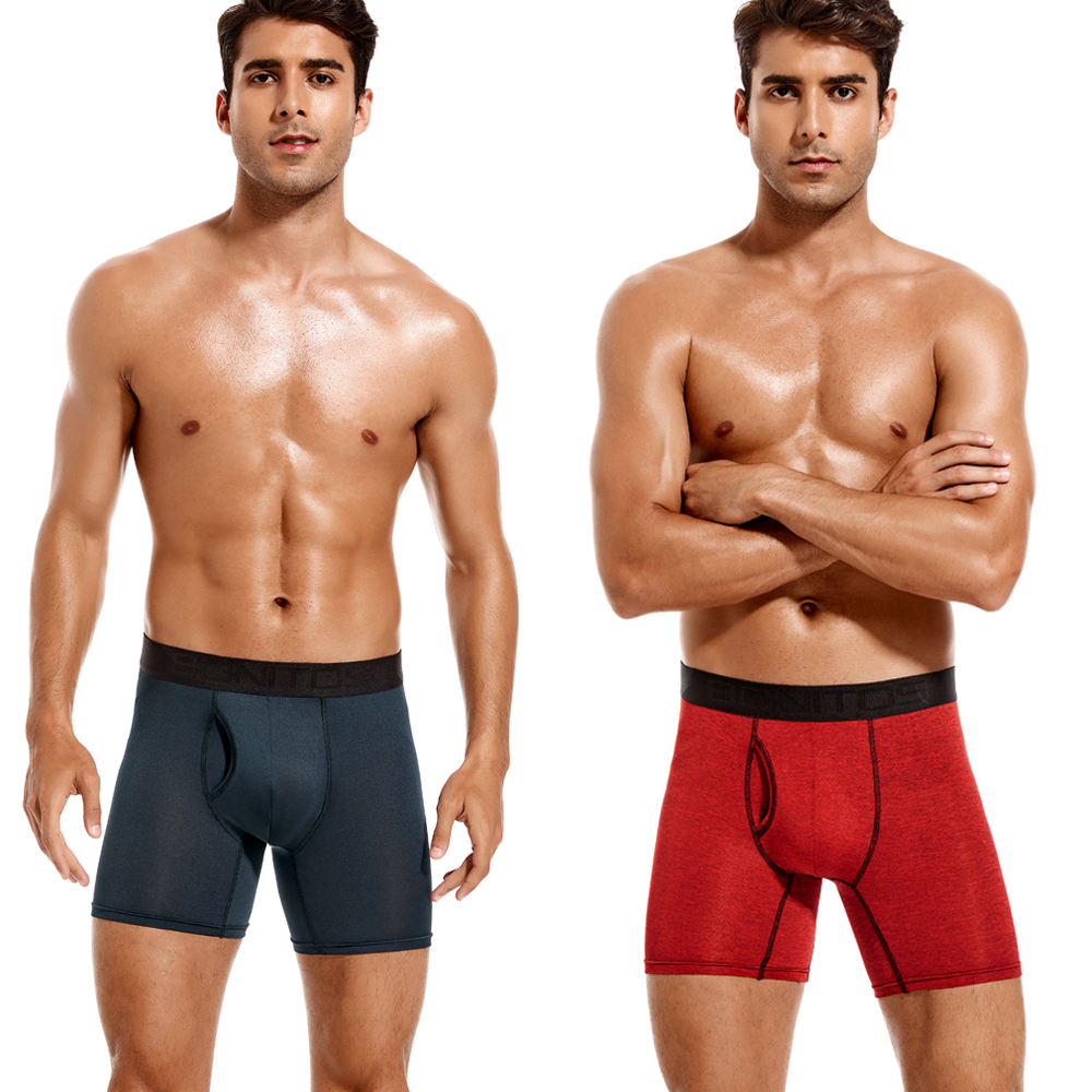 Men's Panties Front Open Under - огляд і ціна Boxer Shorts Modal