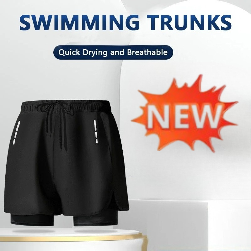 Men's Swim Trunks Quick Dry At - огляд і ціна Compression Shorts Athletes