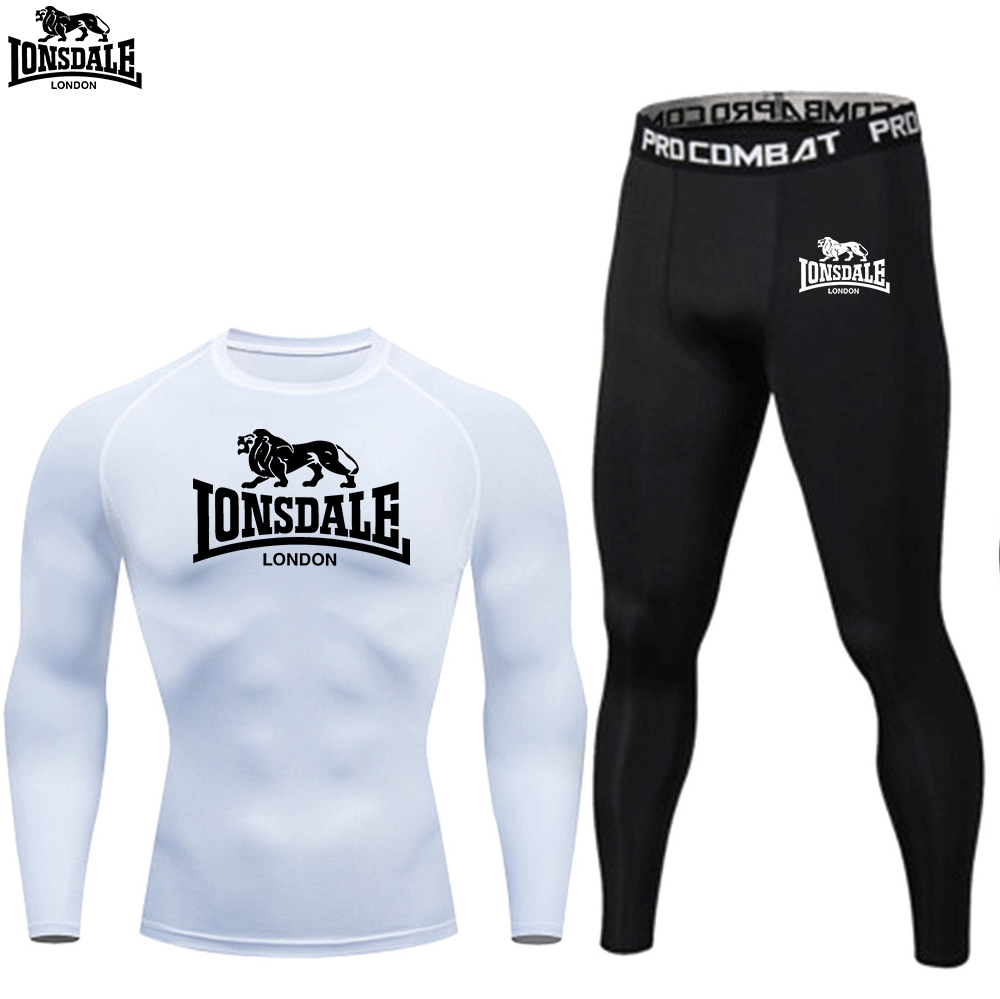 LONSDALE Graphic Print Long Sl - огляд і ціна Compression Long Pant