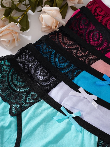 6 Pack Ladies Low Rise Underwe - огляд і ціна Multi Pack Underwear